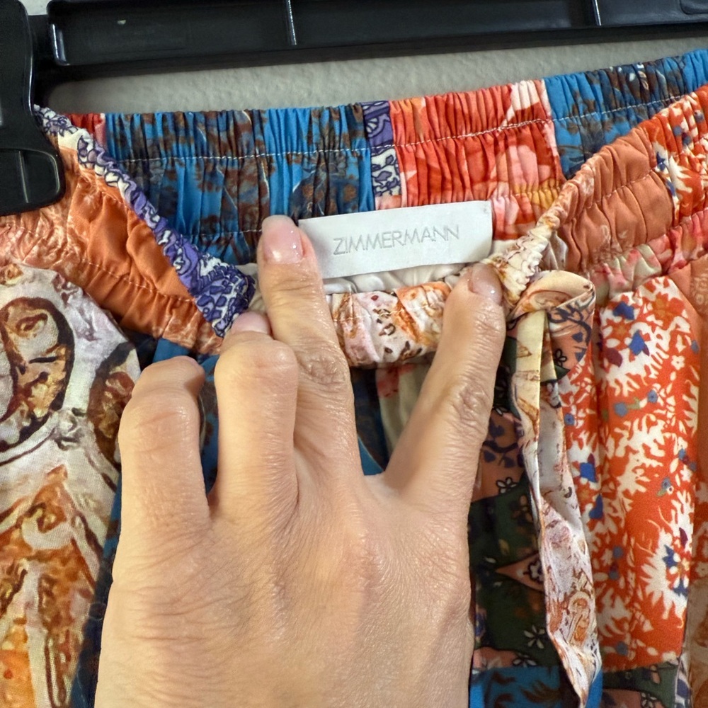 Zimmermann Multicolor Patchwork Pant - image 2
